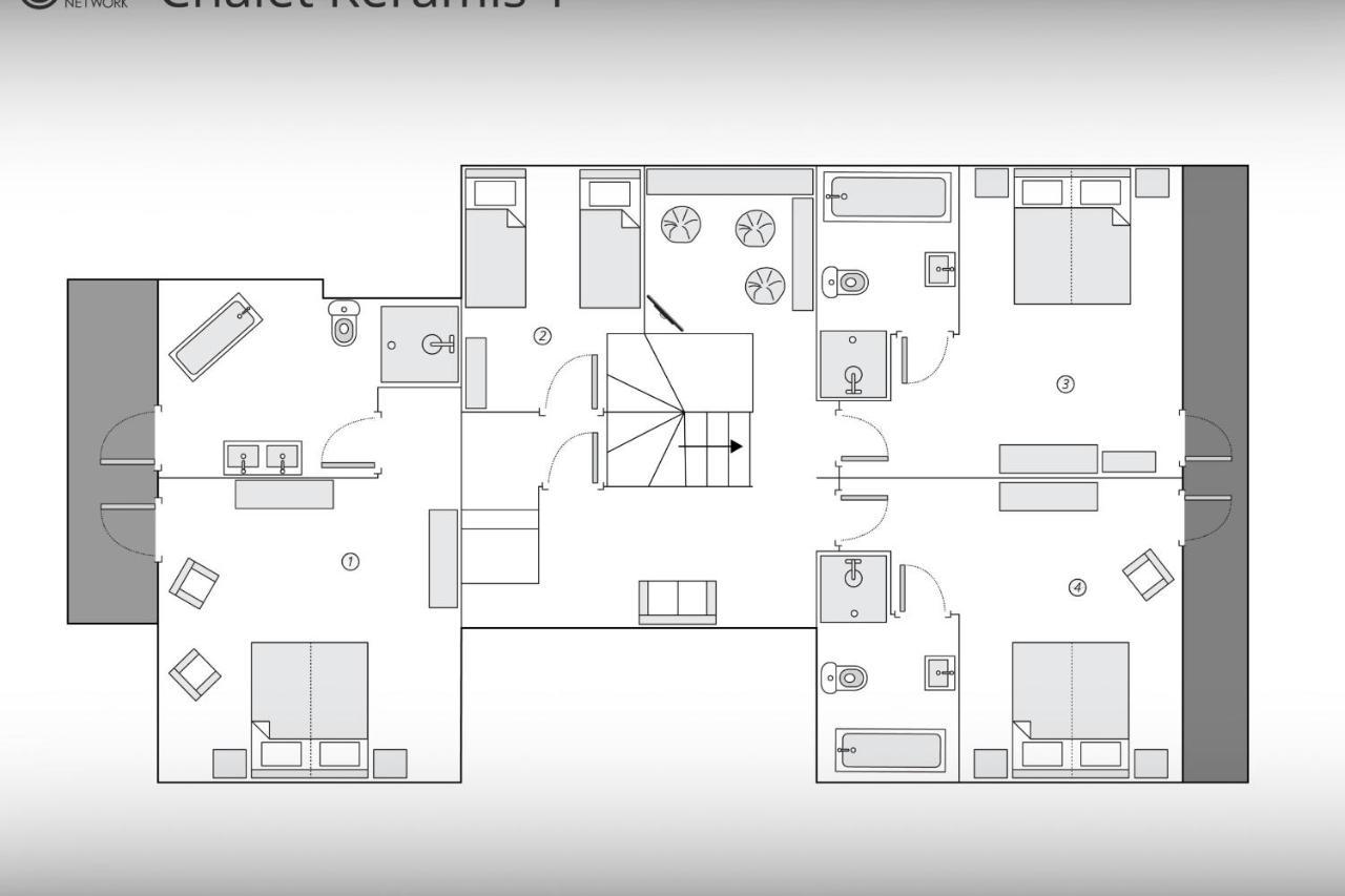 Chalet Keramis - Ovo Network La Riviere-Enverse المظهر الخارجي الصورة